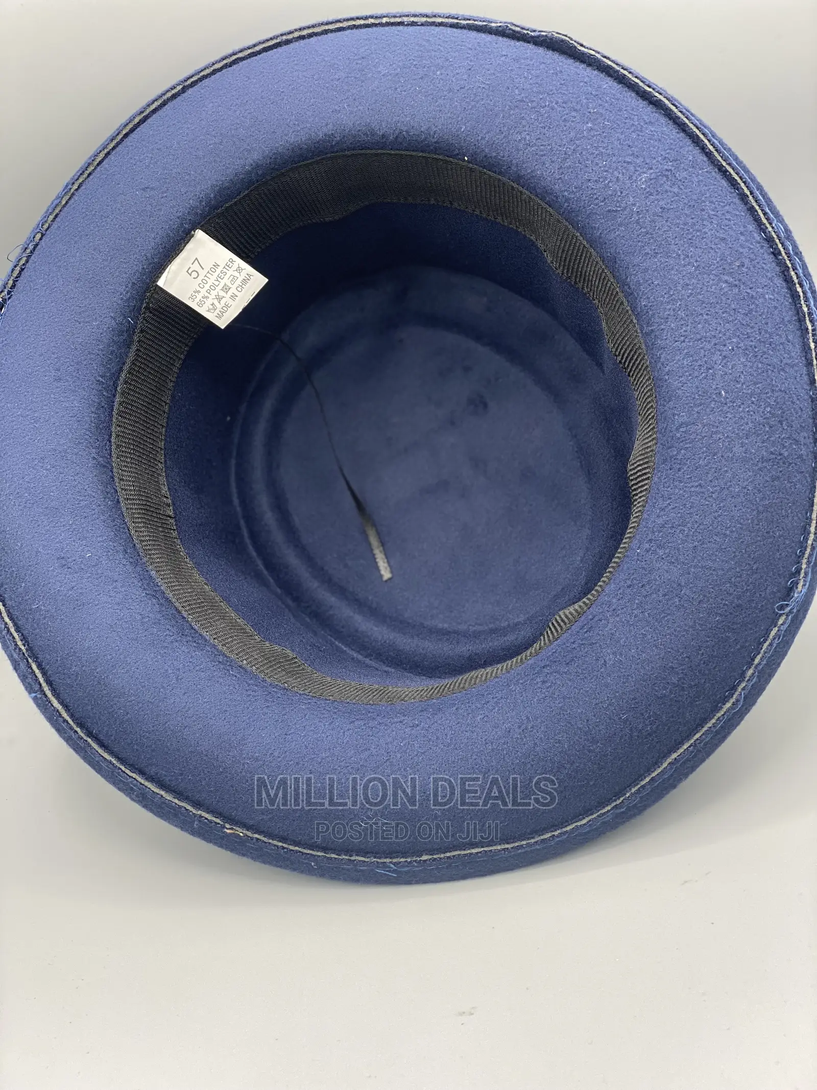 Round Unique Men’S Classic Fedora Hat