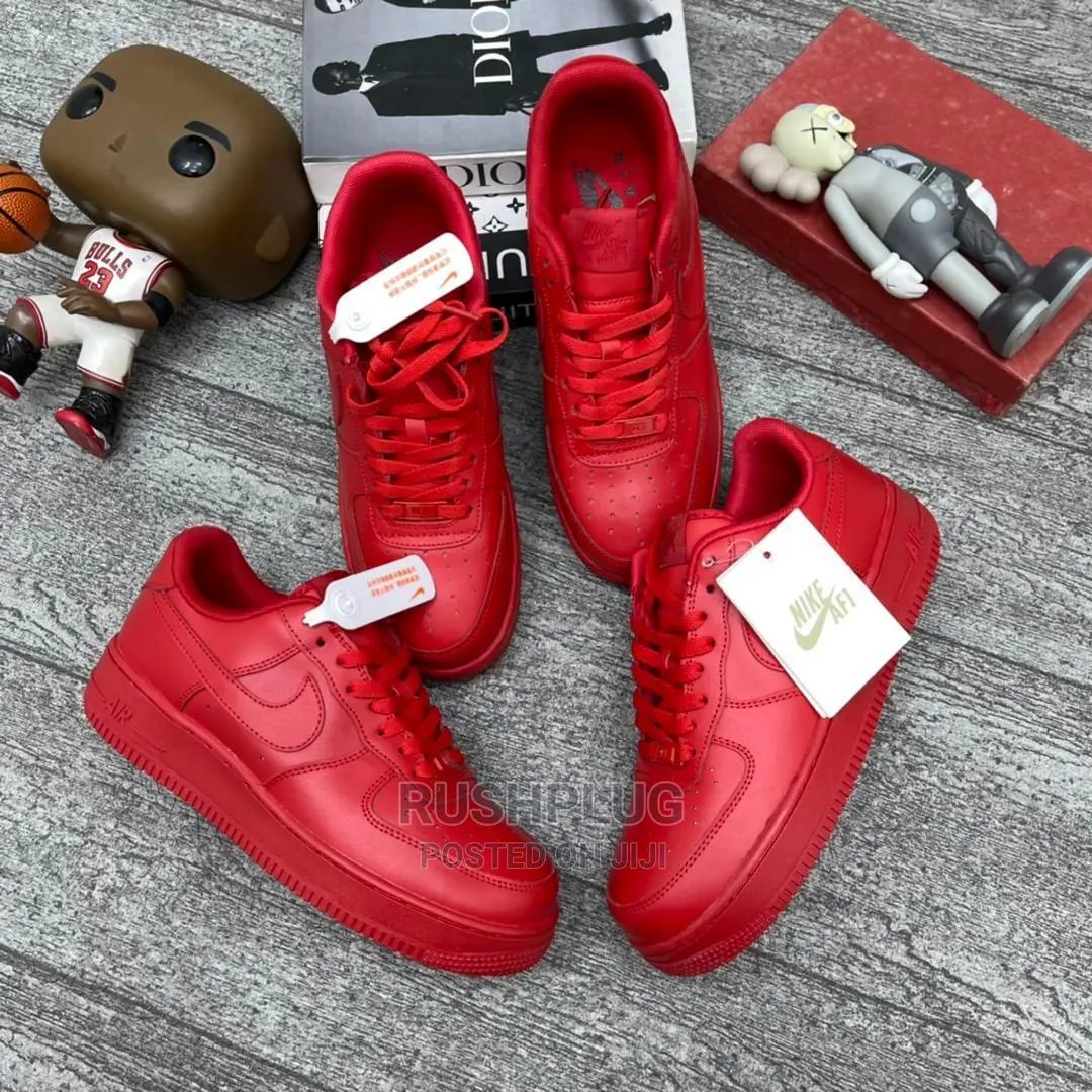 Nike Airforce 1 Low “Product Red” Sneaker’S