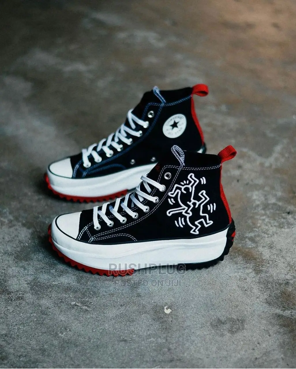 Keith Haring X Converse Run Star Hike