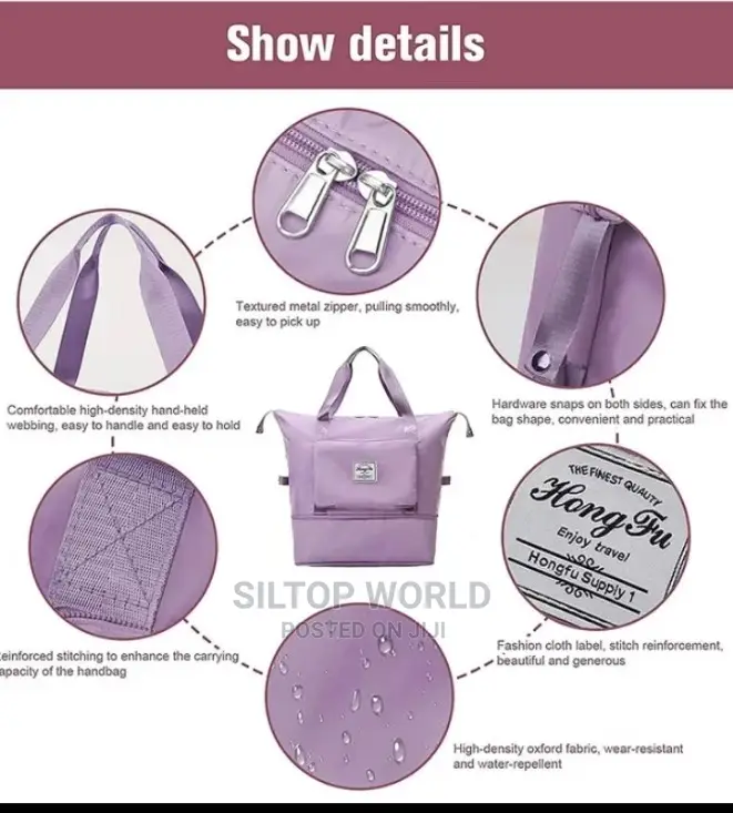 Foldable Classic Traveling Bag