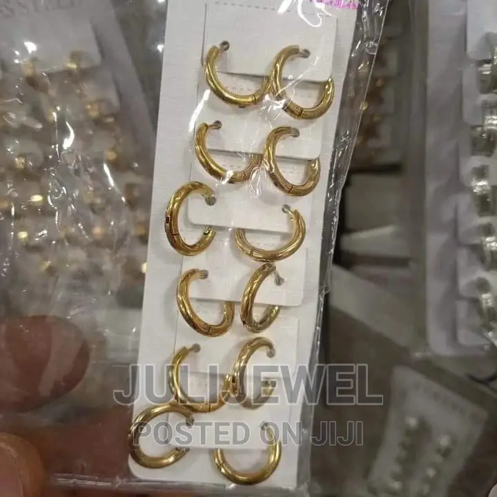 Men Hoops Earrings