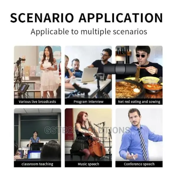 Wireless Bluetooth Microphone for iPhone and Android Phone