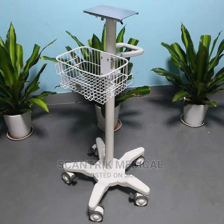 Mobile Medical Tablet Cart Patient Monitor Trolley