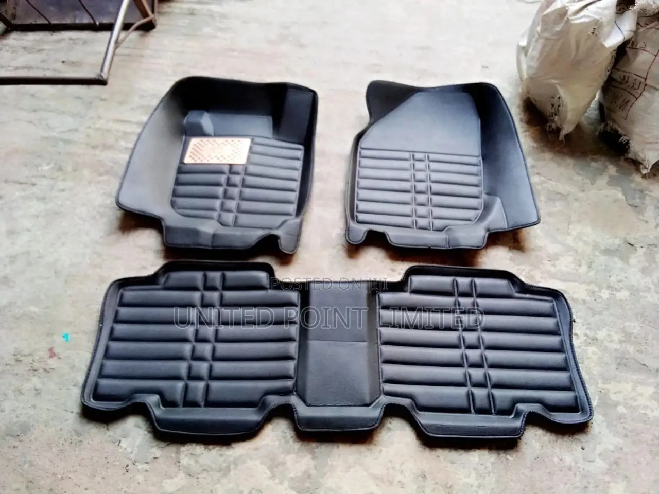 Customised Leather Footmat For Ford Edge