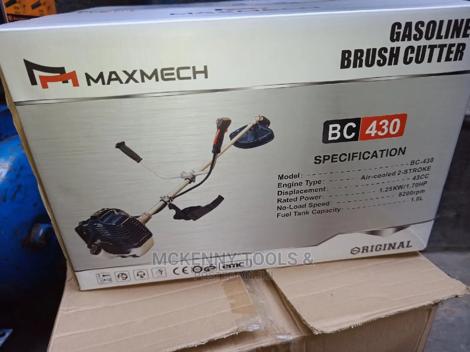 Maxmech Gasoline Brush Cutter Bc 430 Specification