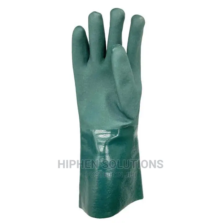 Non-Slip Design PVC Gloves