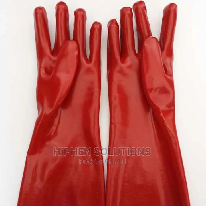 Acid Resistance PVC Gloves A