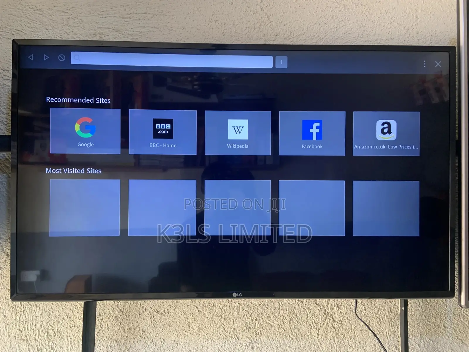 LG 43inch Smart Tv With Built in Satellite Receiver