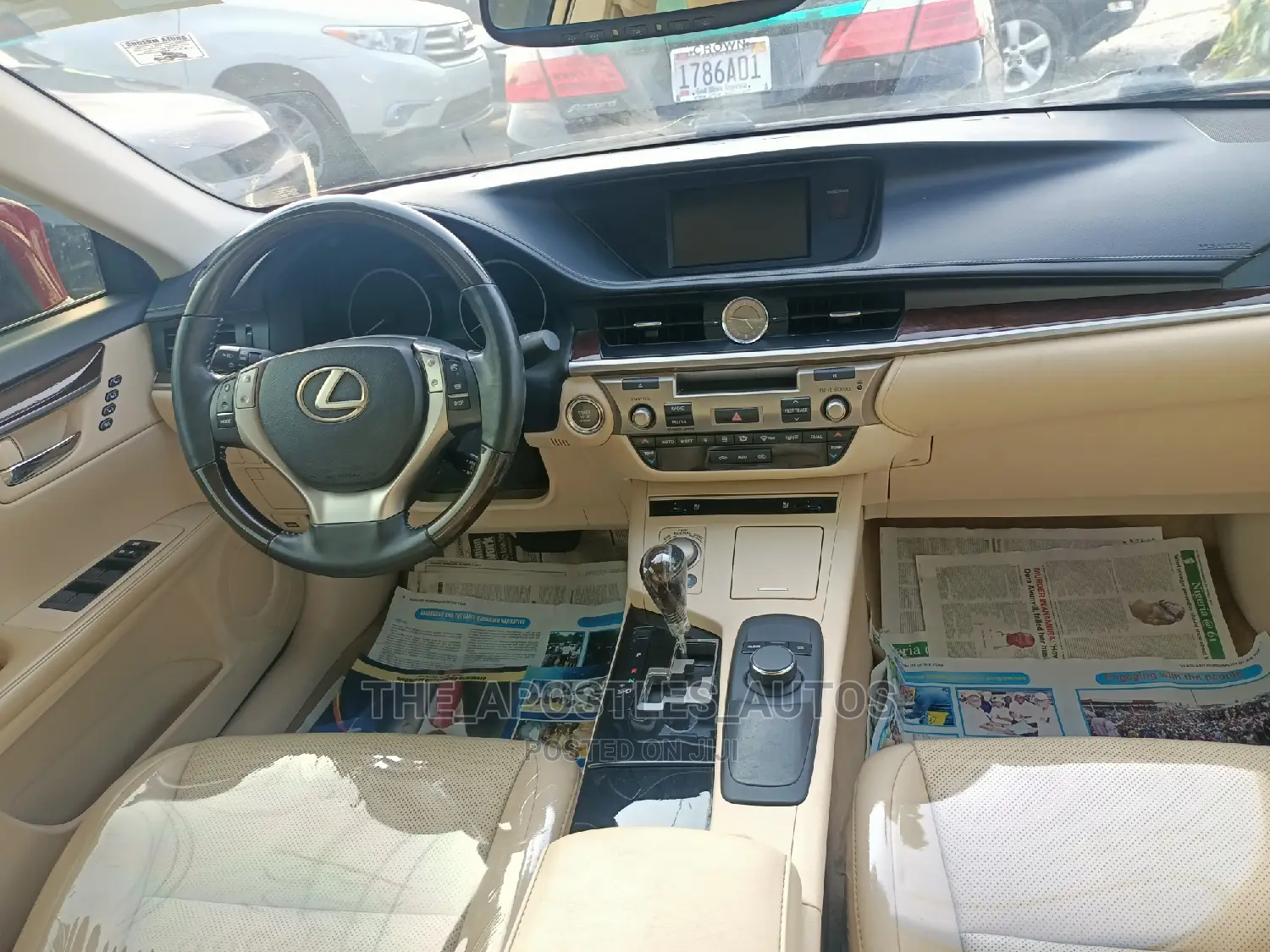 Lexus ES 350 FWD 2014 Red