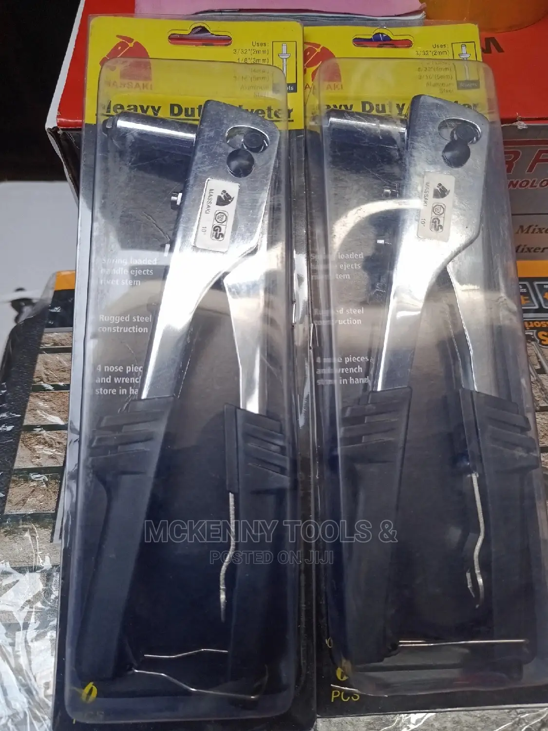 Massaki Aluminum Steel
Hand
Riveter