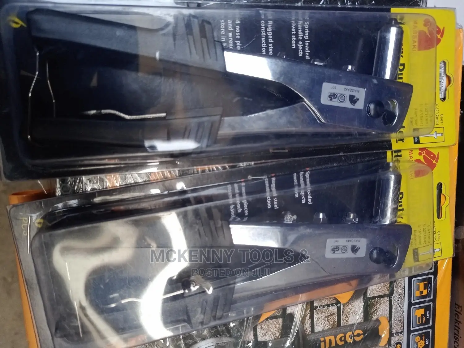 Massaki Aluminum Steel
Hand
Riveter