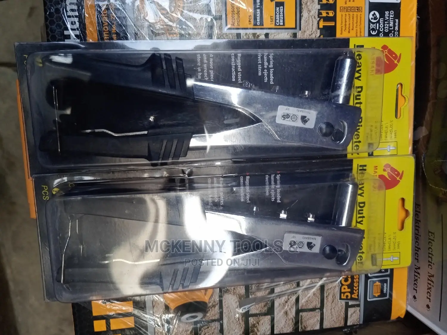 Massaki Aluminum Steel
Hand
Riveter