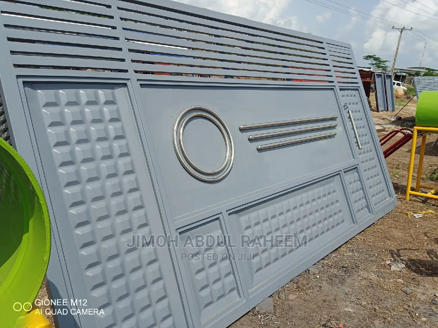3mm Tickness Iron Gate.