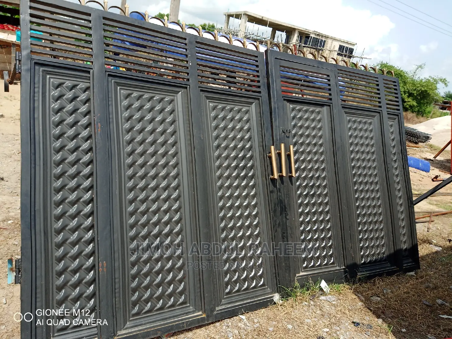 3mm Tickness Iron Gate.