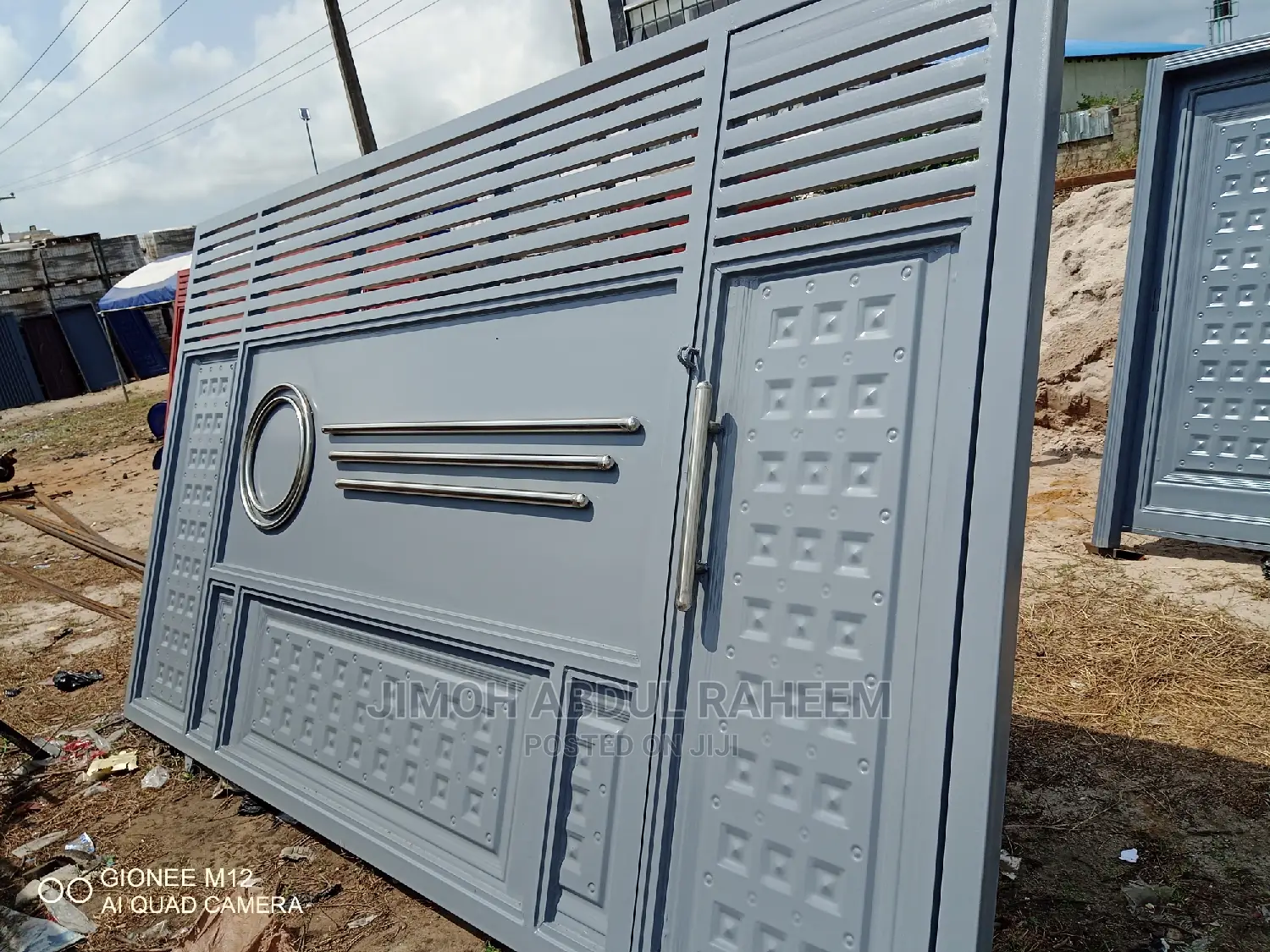3mm Tickness Iron Gate.
