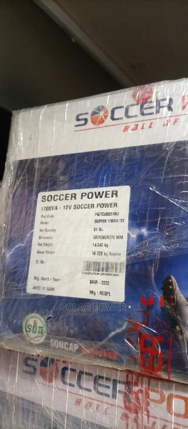 Soccer Power Inverter 1.5kva 12v
