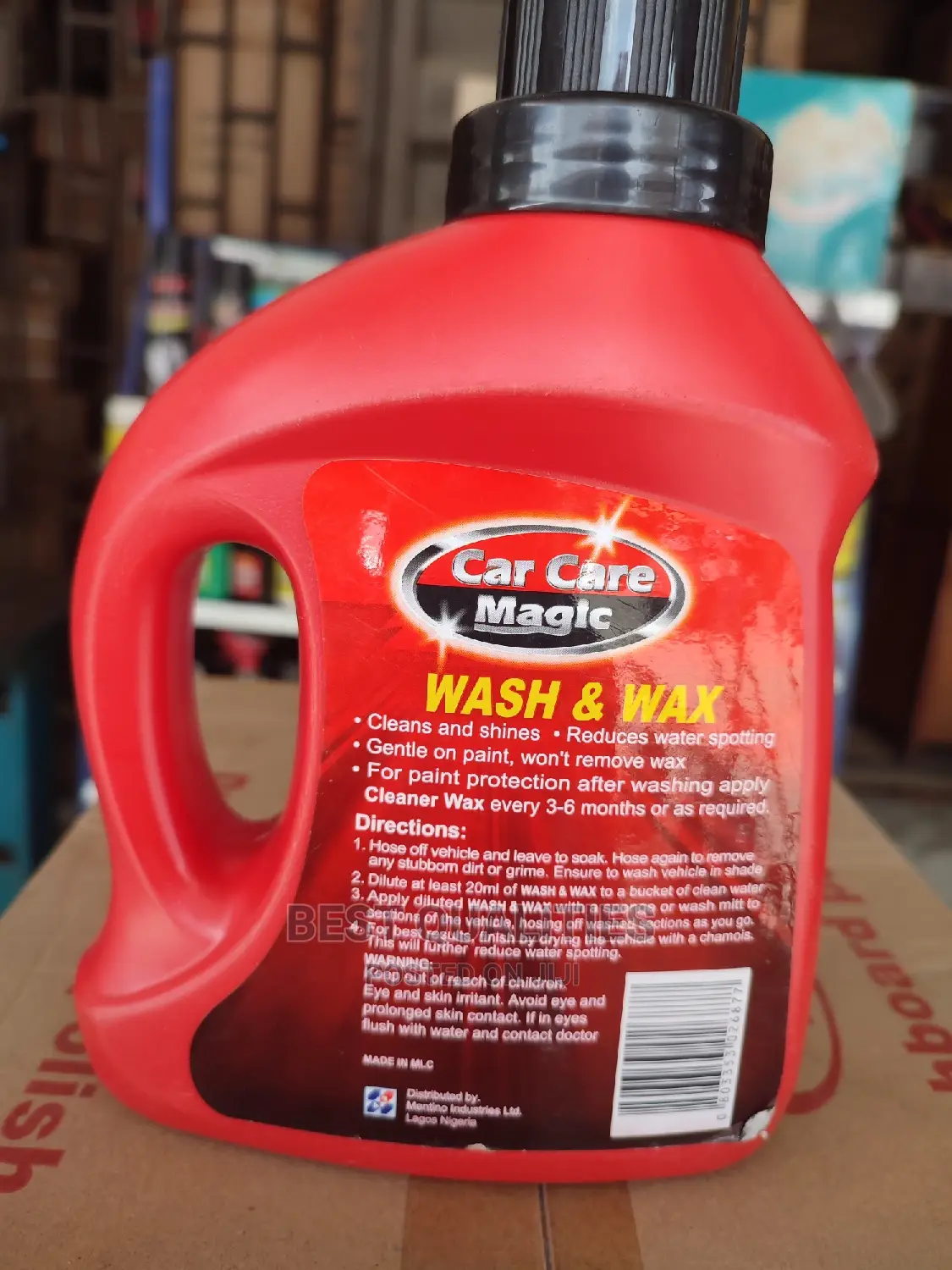Wash & Wax 1 Litre (Wash And Wax)