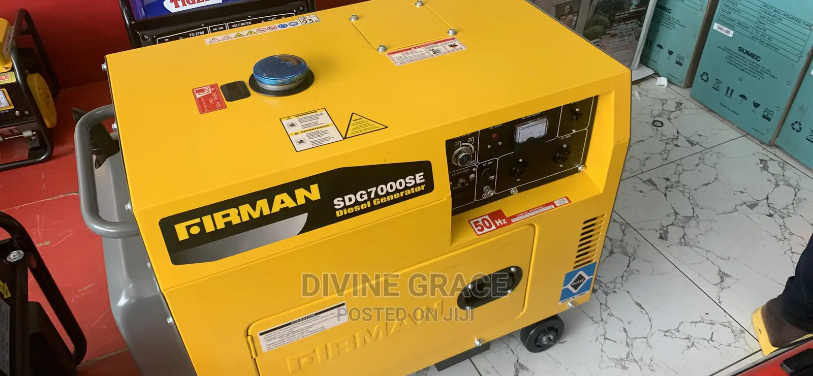 7000SDG Diesel Soundproof Generator