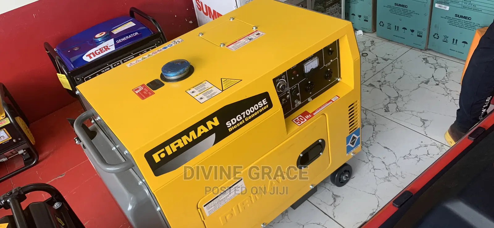 7000SDG Diesel Soundproof Generator