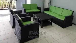 Quality Rubber/Plastic 7 Seaters Chair With Cushion.