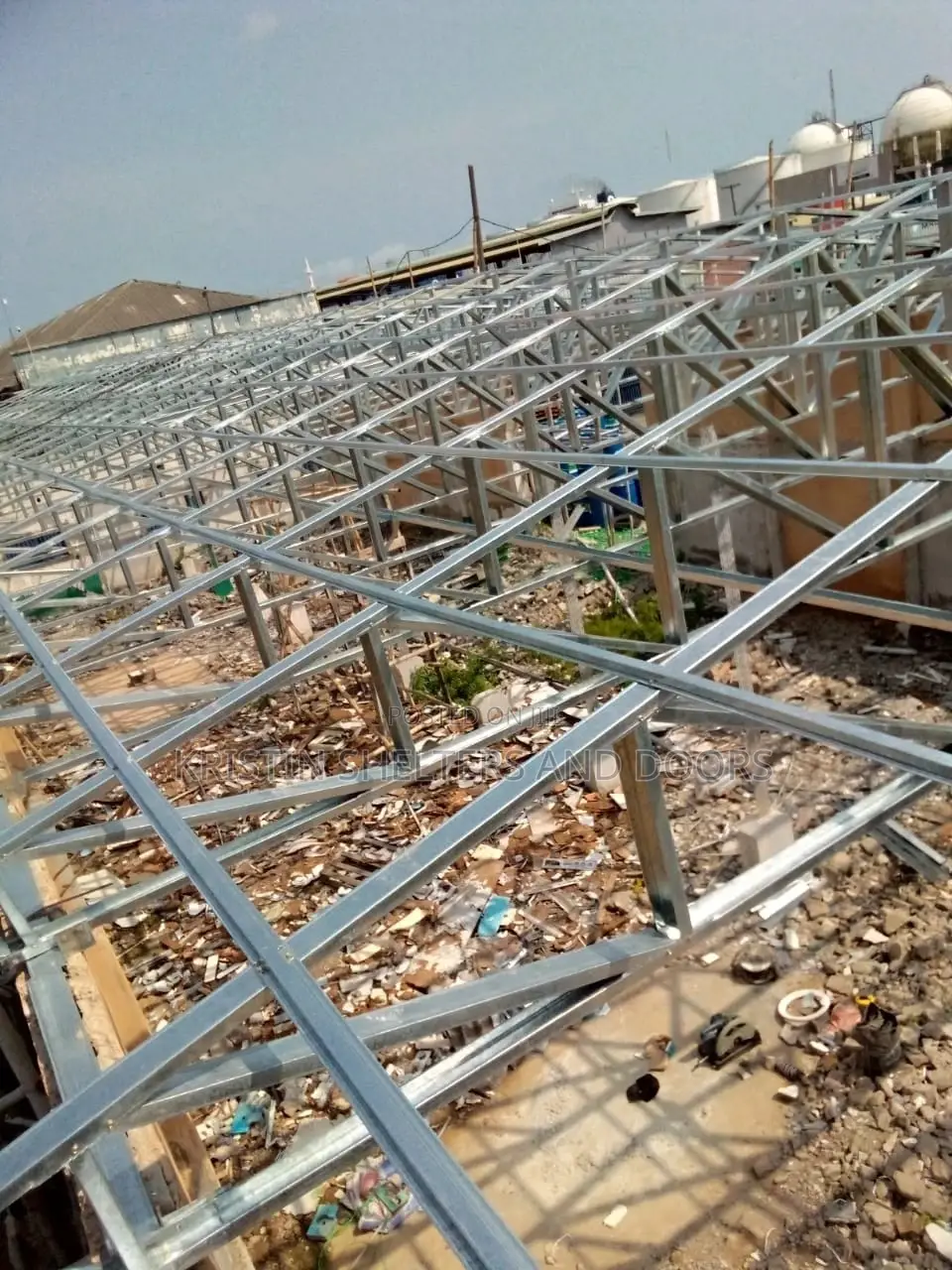 Galvanized Ultra Light Trusses Roof In Nigeria
