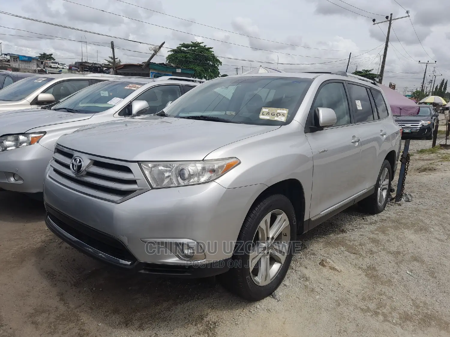 Toyota Highlander Limited 2012 Silver