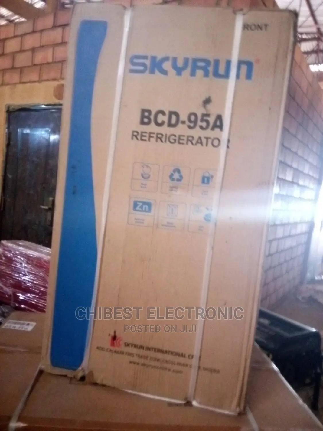 Skyrun Fridge 95 Inches With One Year Warranty Brand New