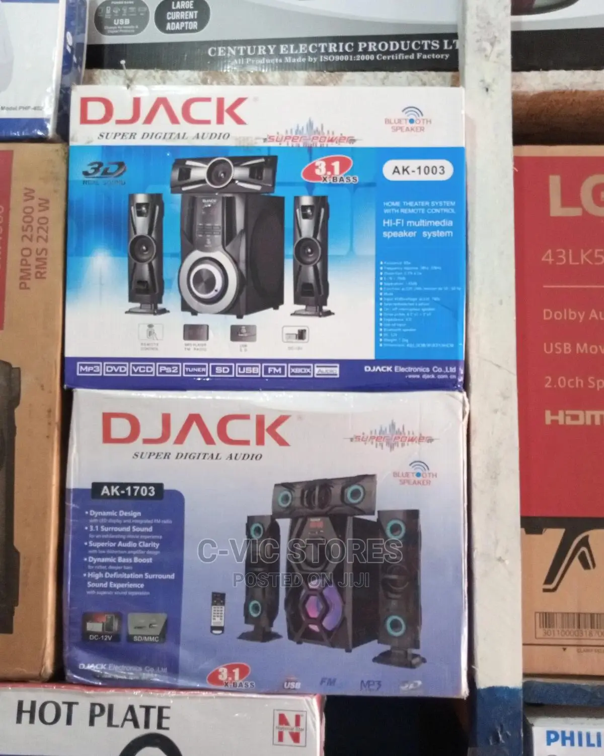 Djack Heavy Duty 3.1ch Bluetooth Home Theatre Sound System