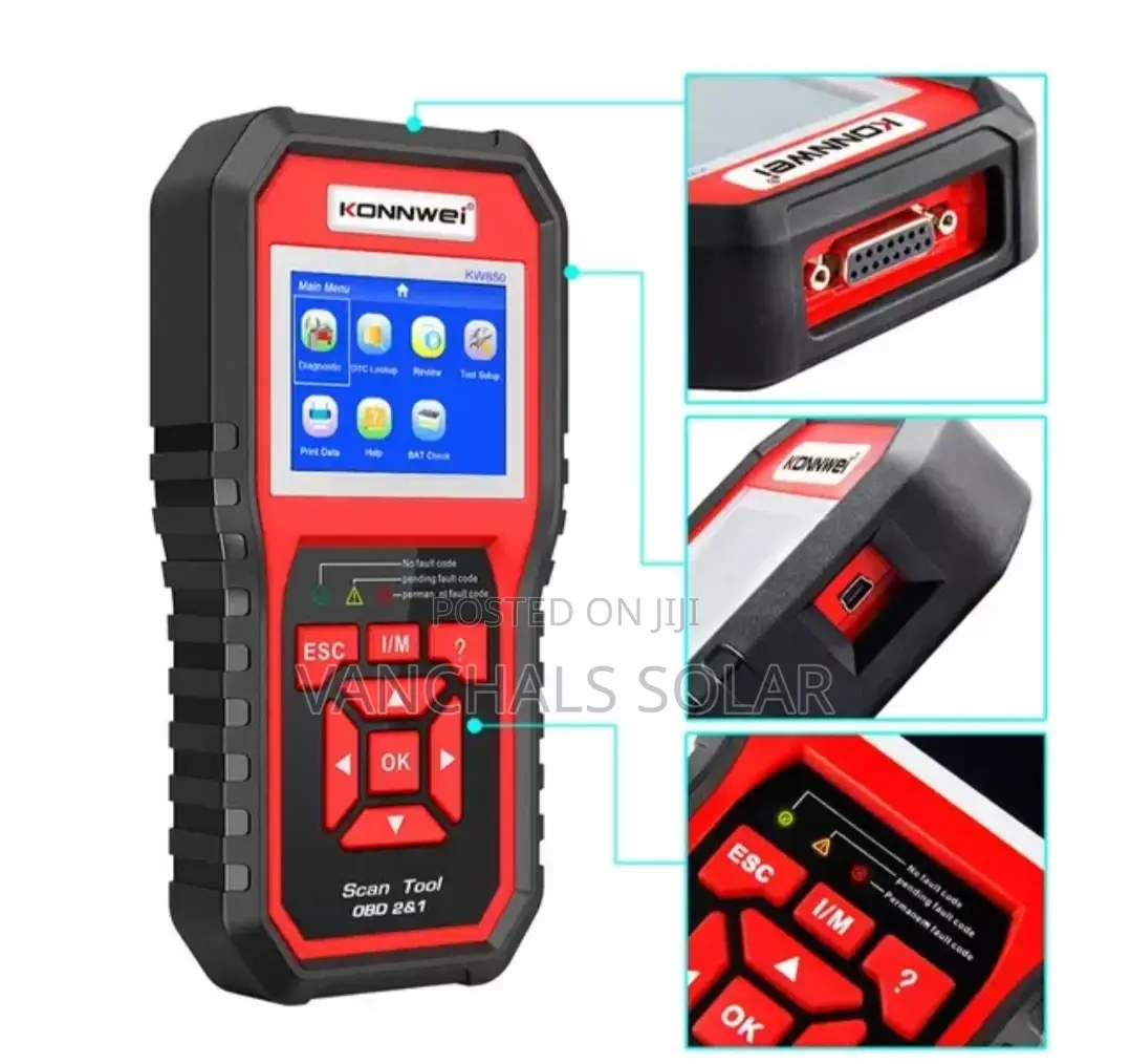 Kw850 Obd2 Car Auto Diagnostic Scanner
