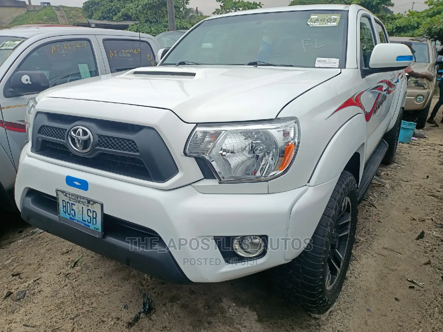 Toyota Tacoma 2014 White