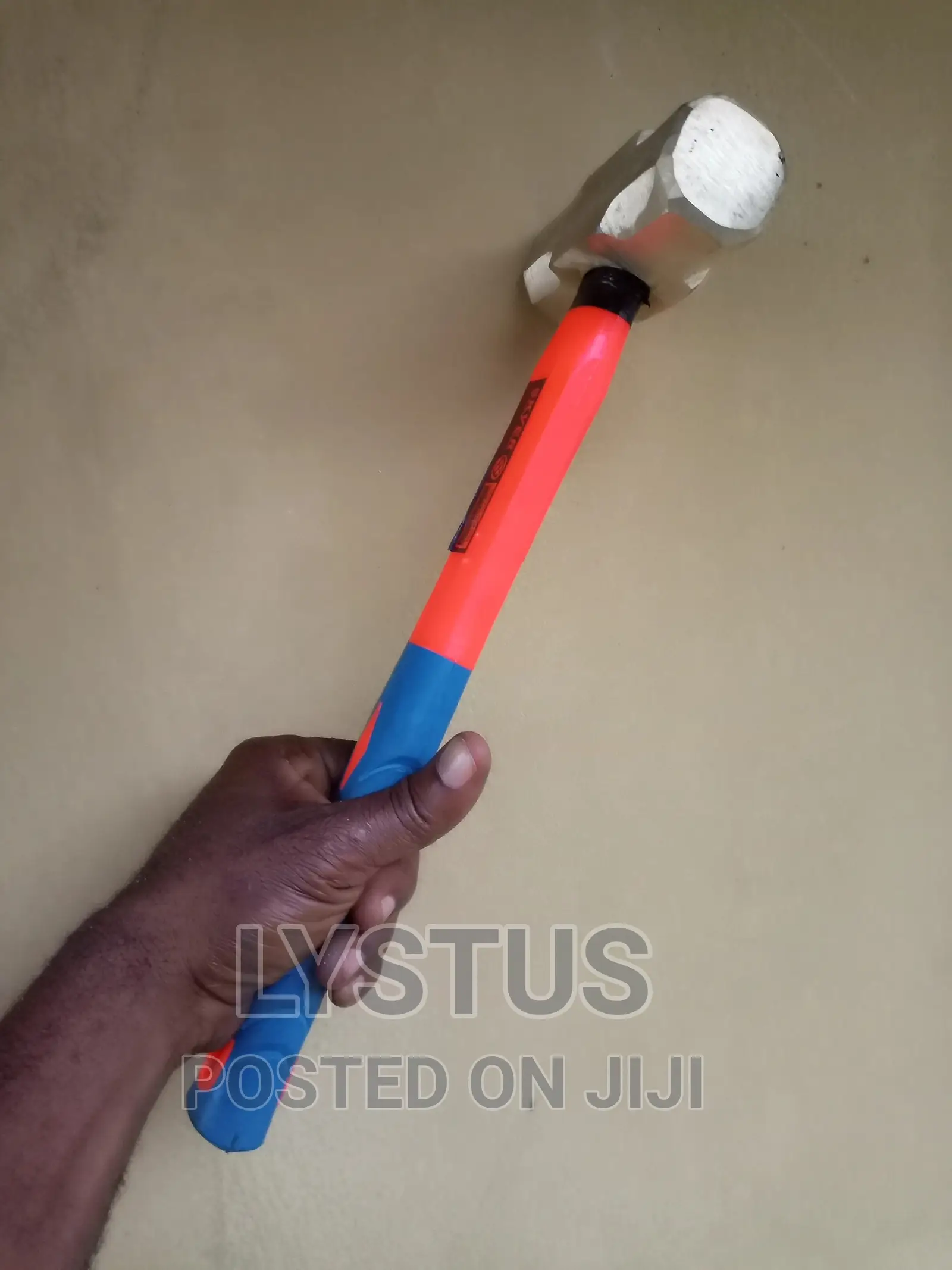Sledge Hammer 2 Kg Plastic Handle Non Sparking Brass