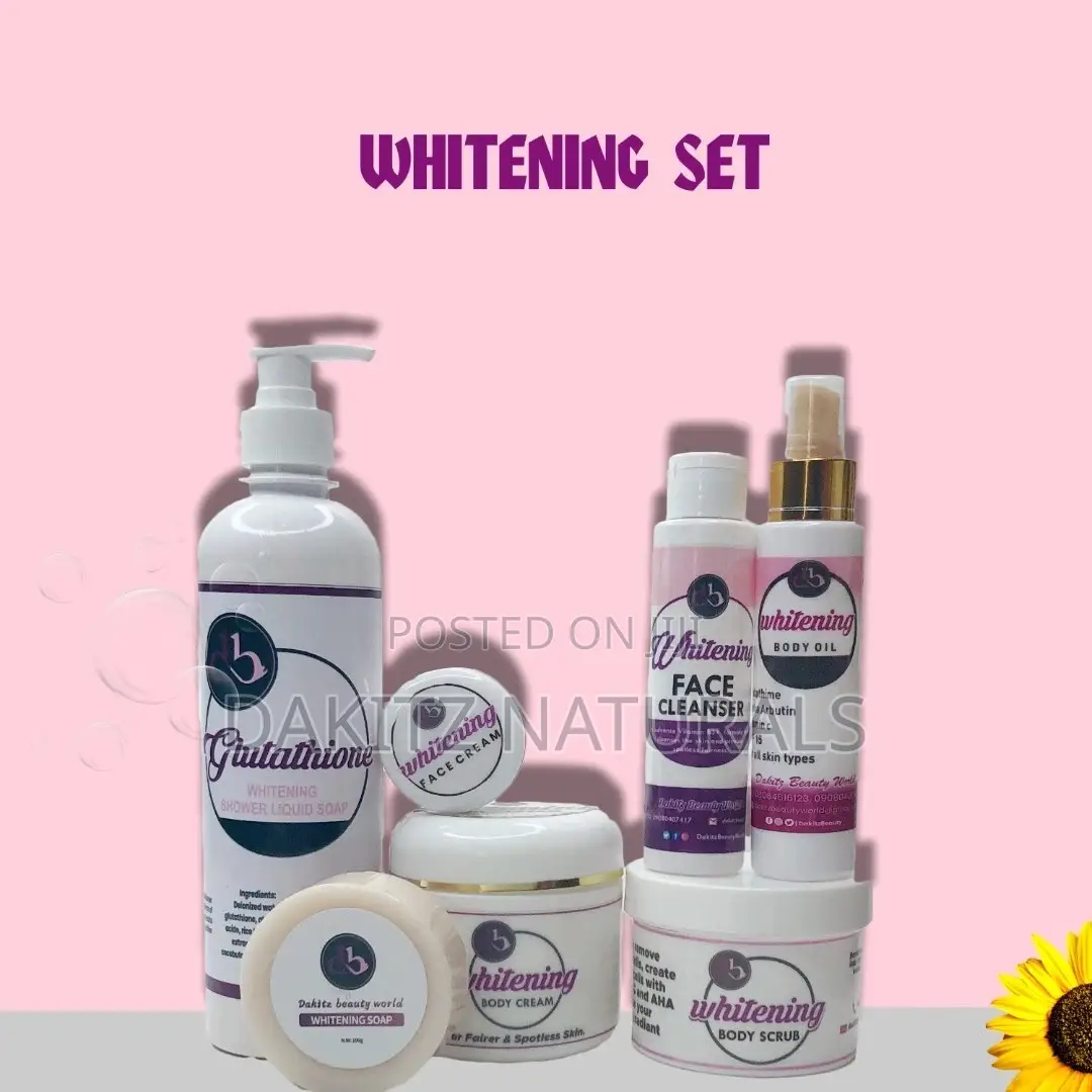 Whitening Set Face and Body (Medium)