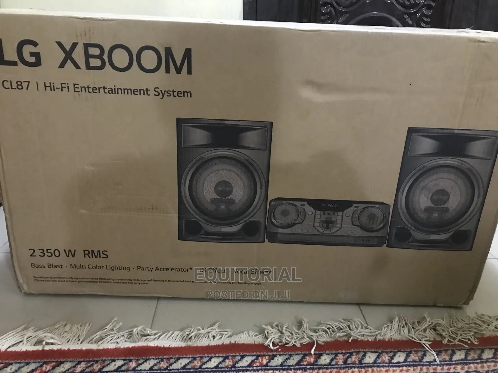 2350W, Mini Audio, Multi Color Lighting, Party Accelerator