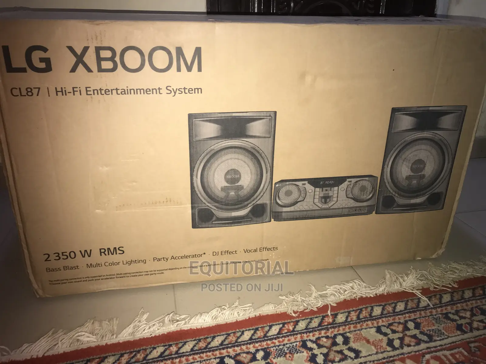 2350W LG XBOOM , Mini Audio, Multi Color Lighting