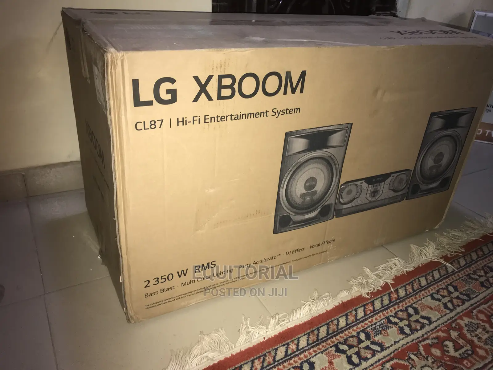LG Xboom 2350watts Party Accelerator, DJ App