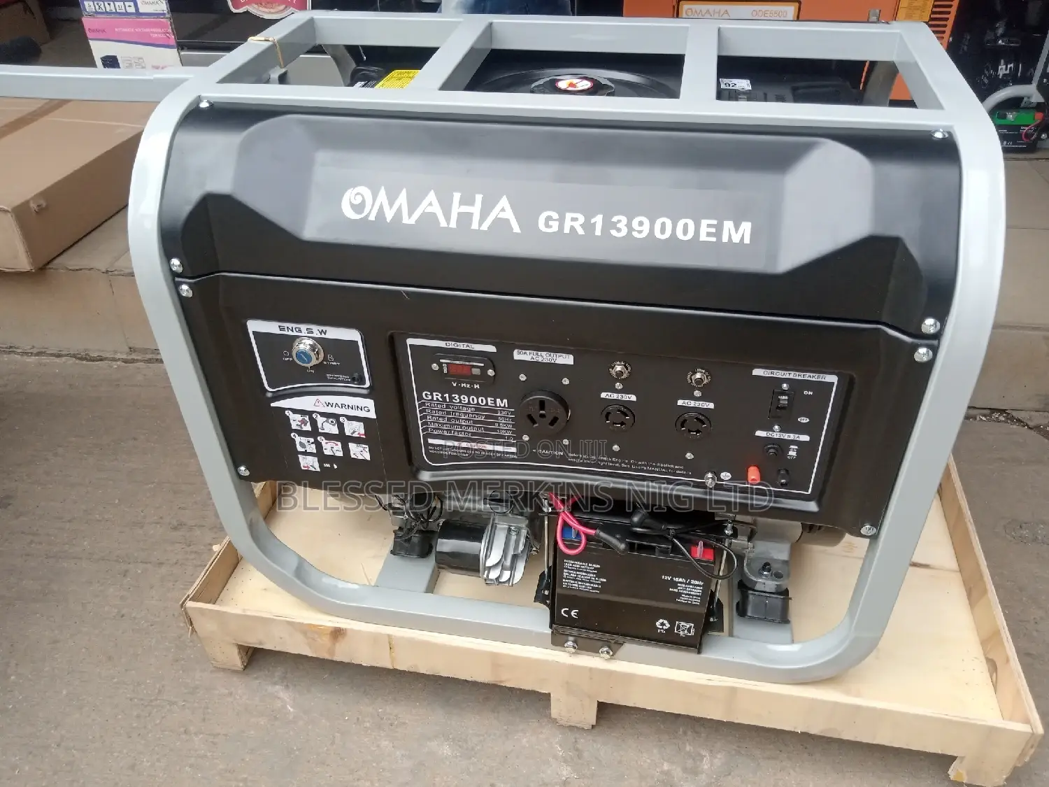 Omaha Petrol Generator 10kva Heavy Duty