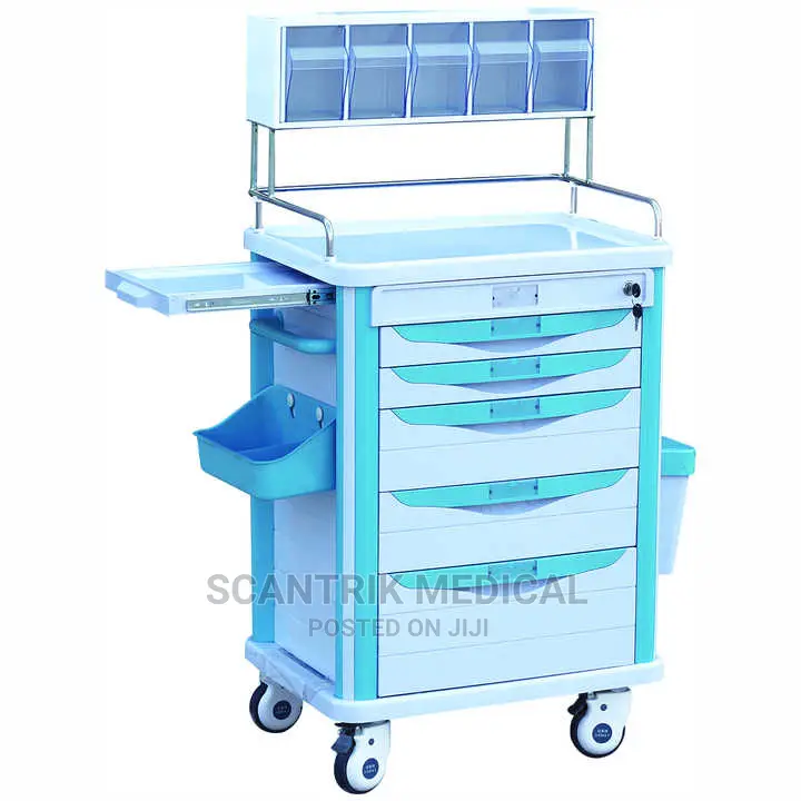 Long Lasting Hospital Anesthesia Trolley
