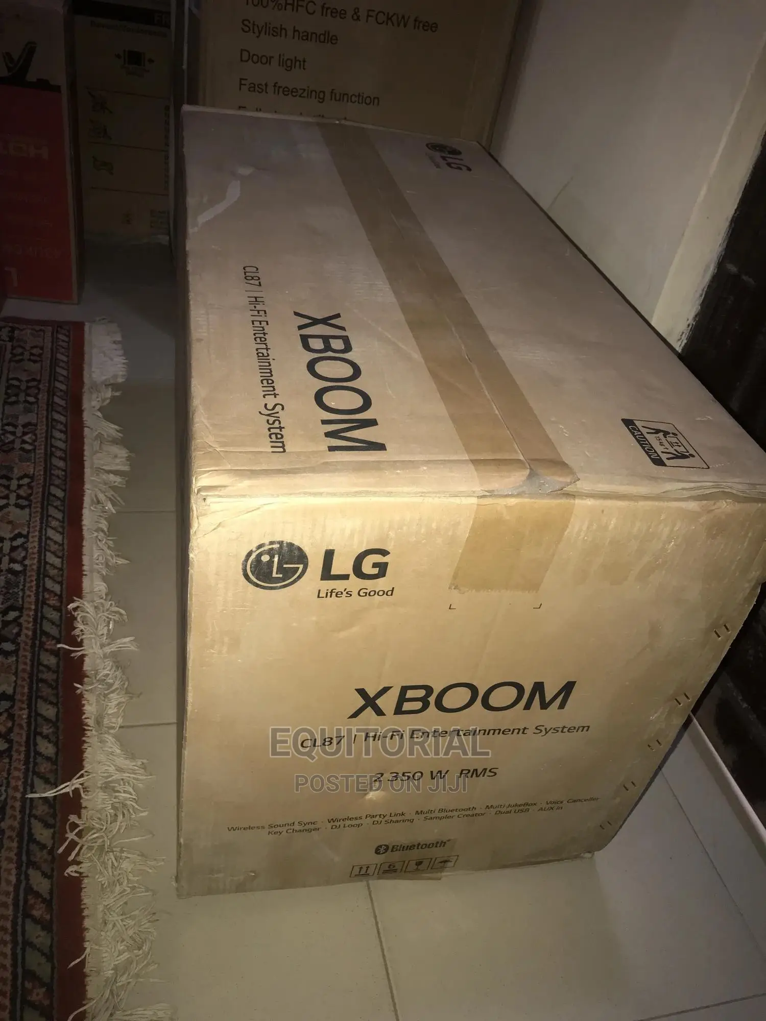 LG 2350W, Xboom Multi Color Lighting, Dual Usb, DJ APP