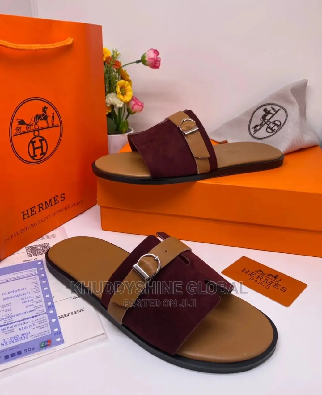 Hermes Slippers For Men's