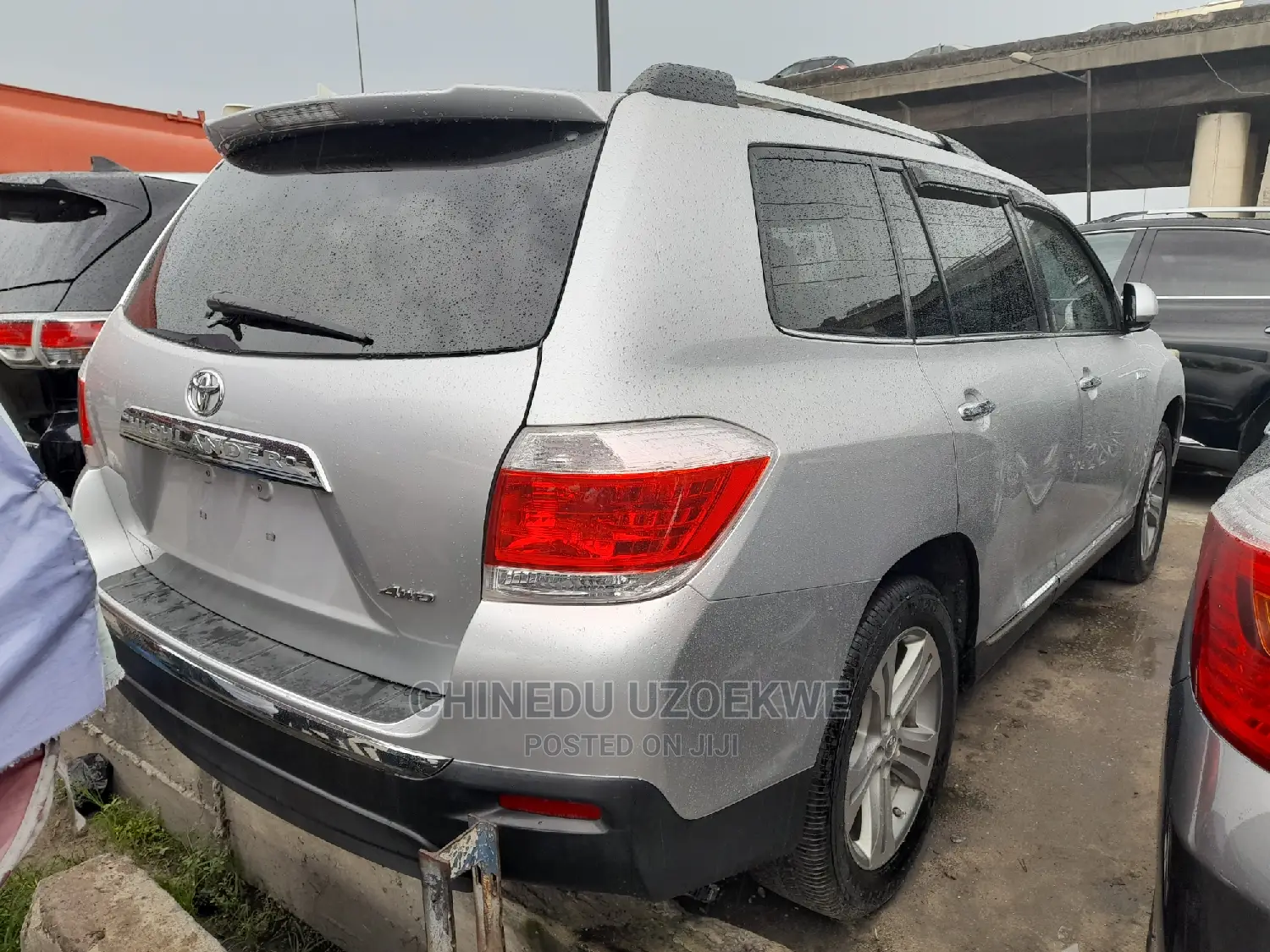 Toyota Highlander Limited 3.5L 2WD 2013 Silver