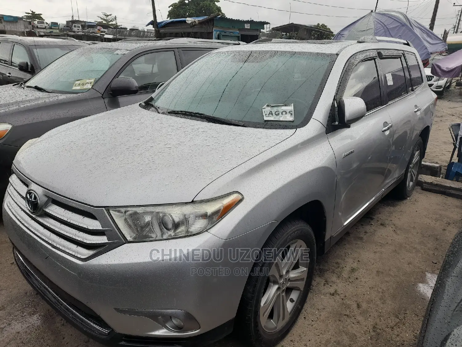 Toyota Highlander Limited 3.5L 2WD 2013 Silver