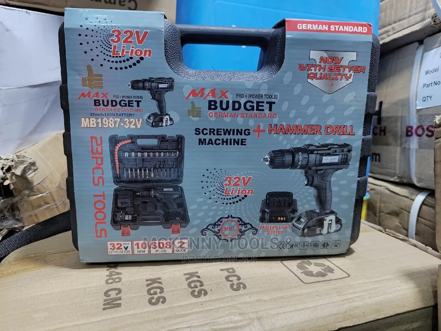 German Standard 32V Li-Ion Max PRO Power Tools Budget