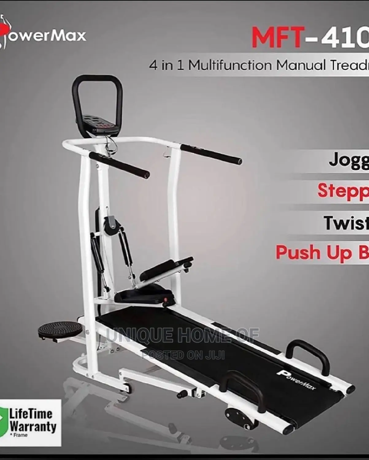 4in1 Manual Treadmill