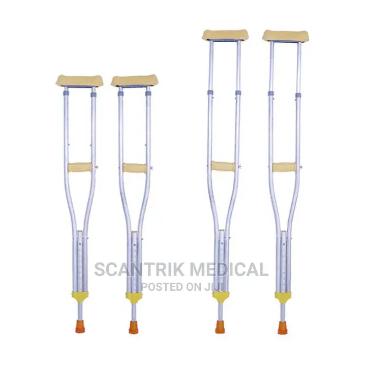 After Surgery Under Arm Crutches