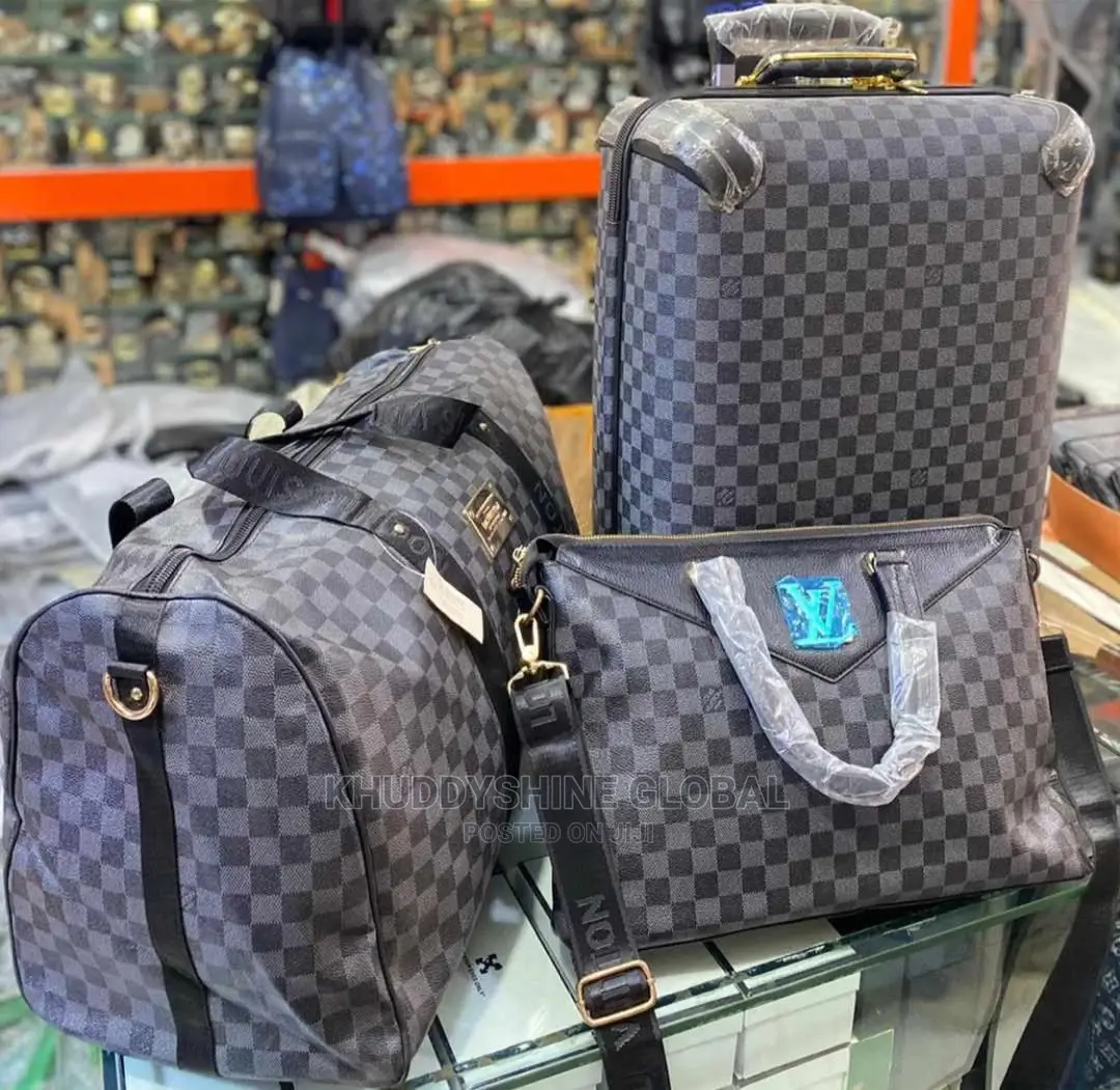 3 Pieces Duffle Bag, Trolley Bag and Cross Bag