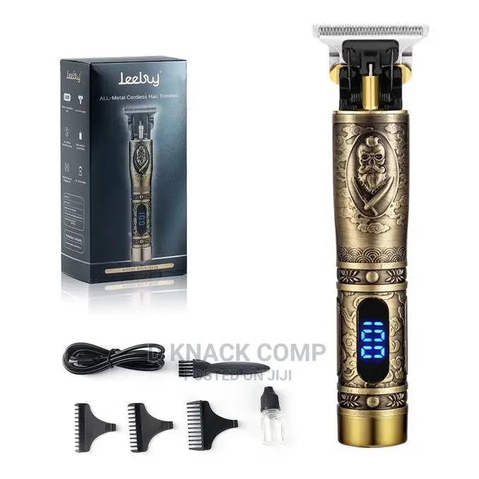 Rechargeable Hair Clipper Beard Trimmer Cordless Usb-Charge