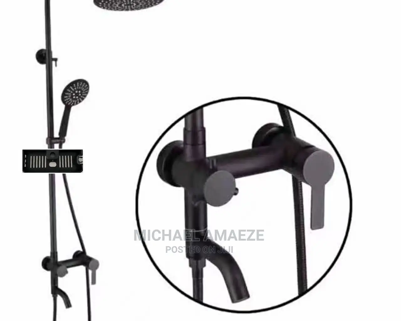Black Brimix Shower