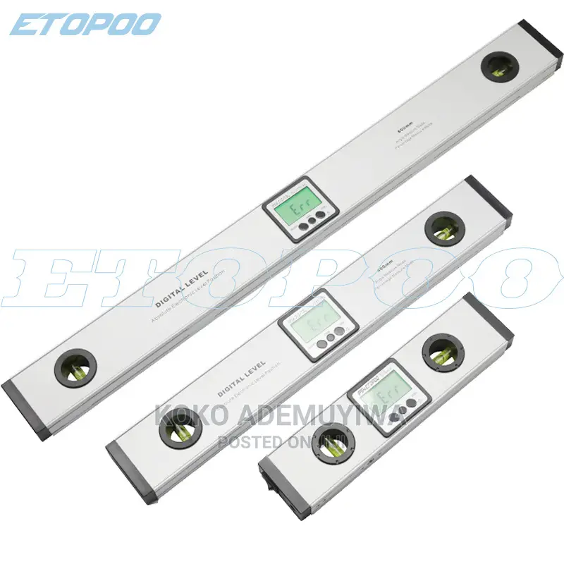 600mm Magnetic Digital Spirit Level Angle Finder With Laser