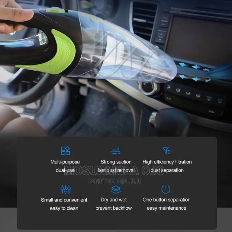 Cordless Hand Held Wet Dry Vacuum Cleaner