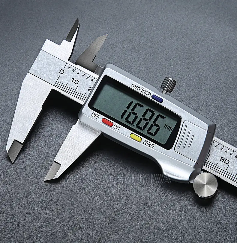 6" 150mm Digital Stainless Steel Electronic Vernier Caliper